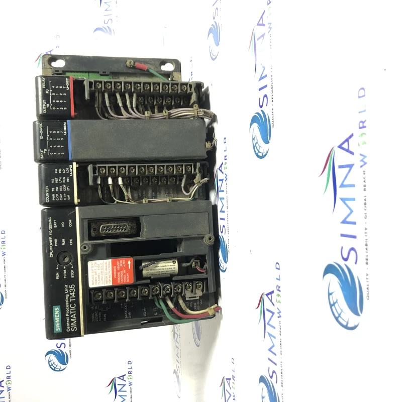 Siemens SIMATIC TI435 PLC CPU with I/O Modules and Relay Output Unit thumbnail 3